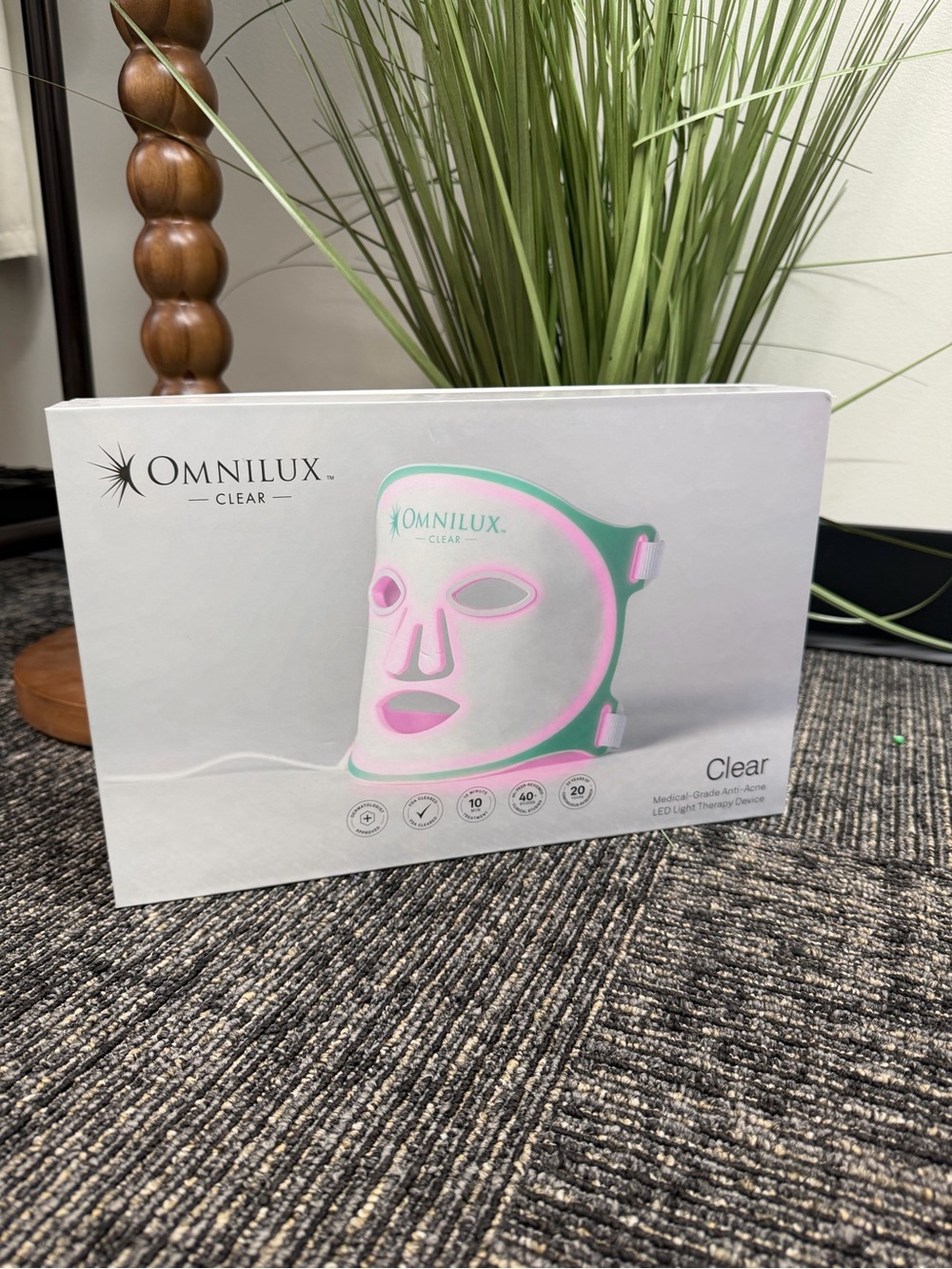 Omnilux Clear Mask — for blemish prone skin